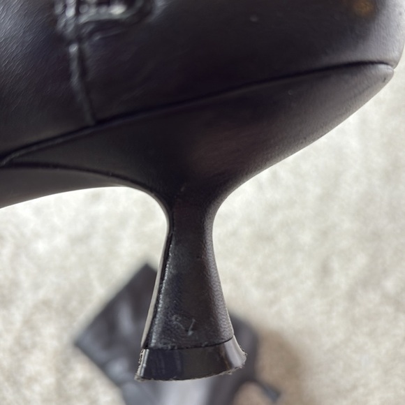 STUART WEITZMAN Mara 50 Black 100%Calfskin Ankle Boots - Picture 9 of 9